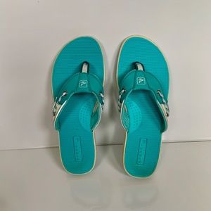 Sperry Top-Sider Seafish Thong Slip On Sandal Sz 8